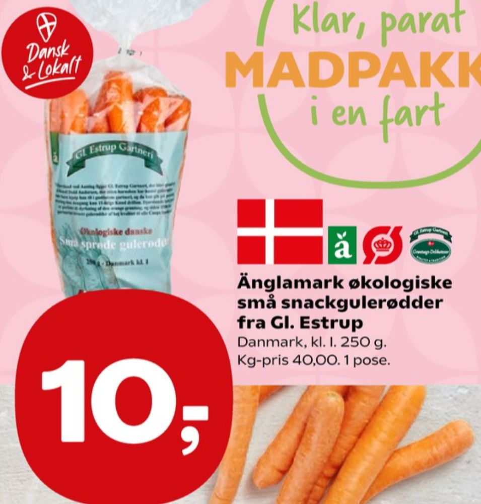 Änglamark, Gulerødder