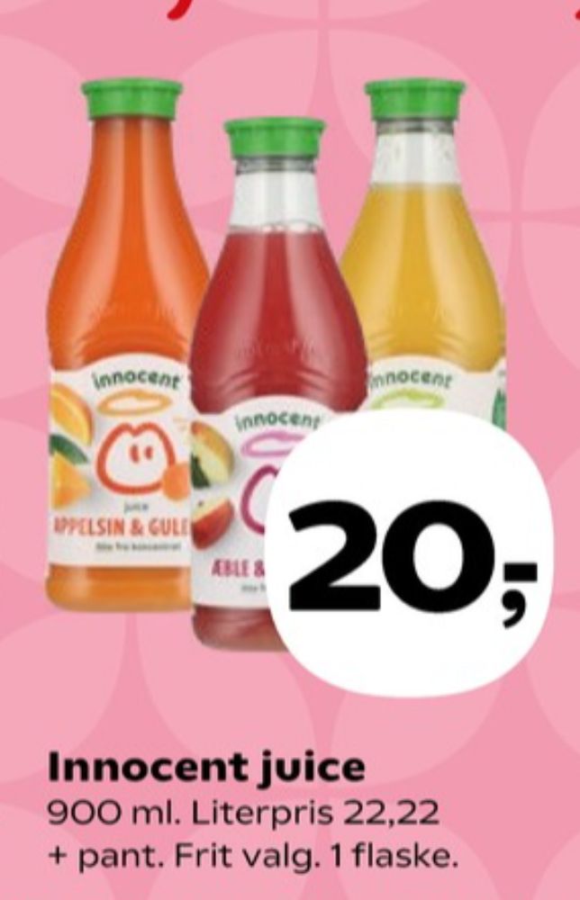 innocent, Appelsinjuice med frugtkød