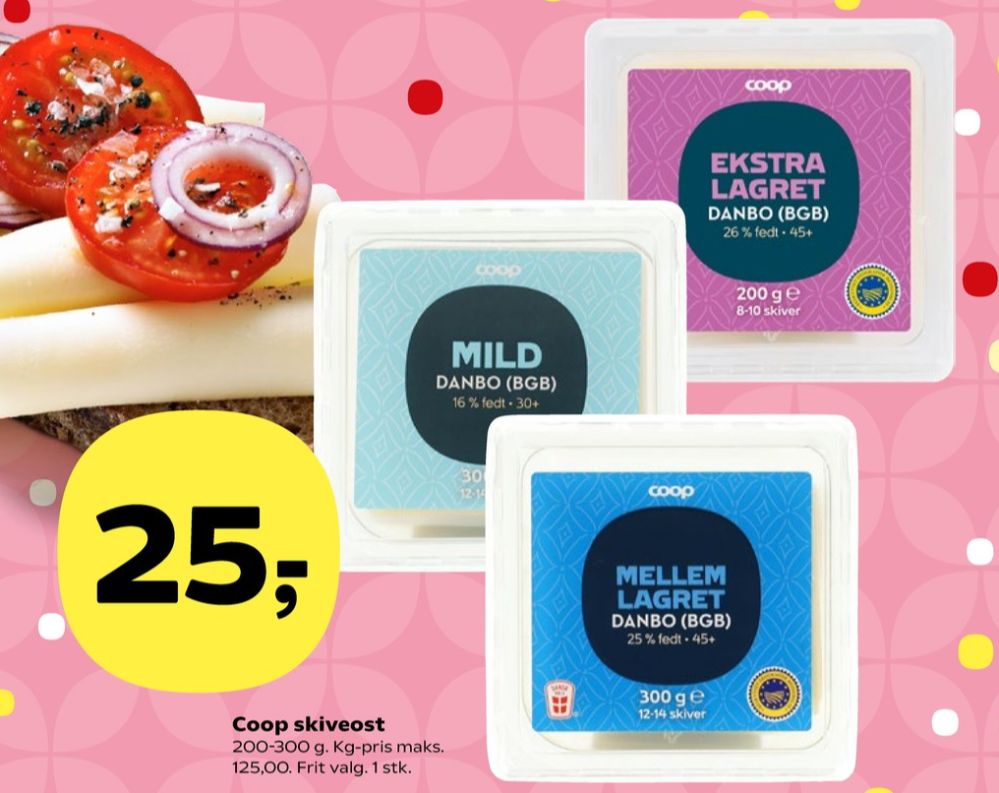 Coop, Skiveost Danbo Mild
