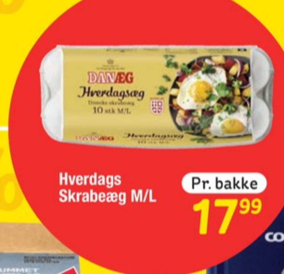 Danæg, Hverdagsæg M/L