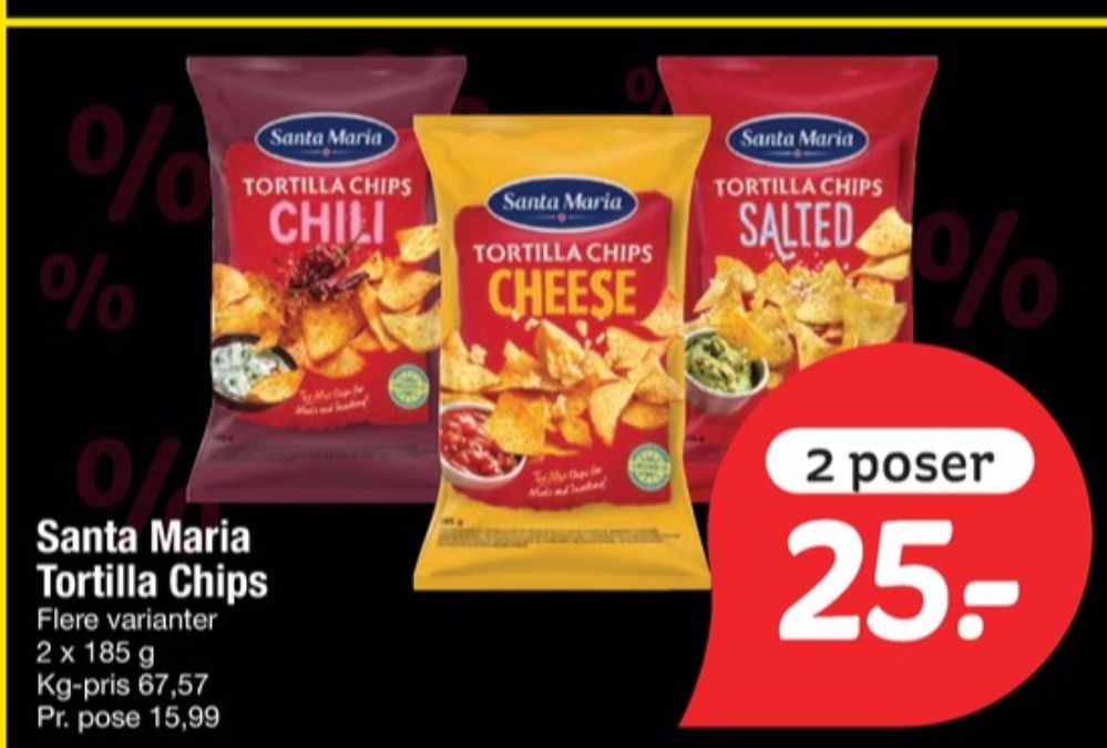 Santa Maria, Tortilla Chips Chili