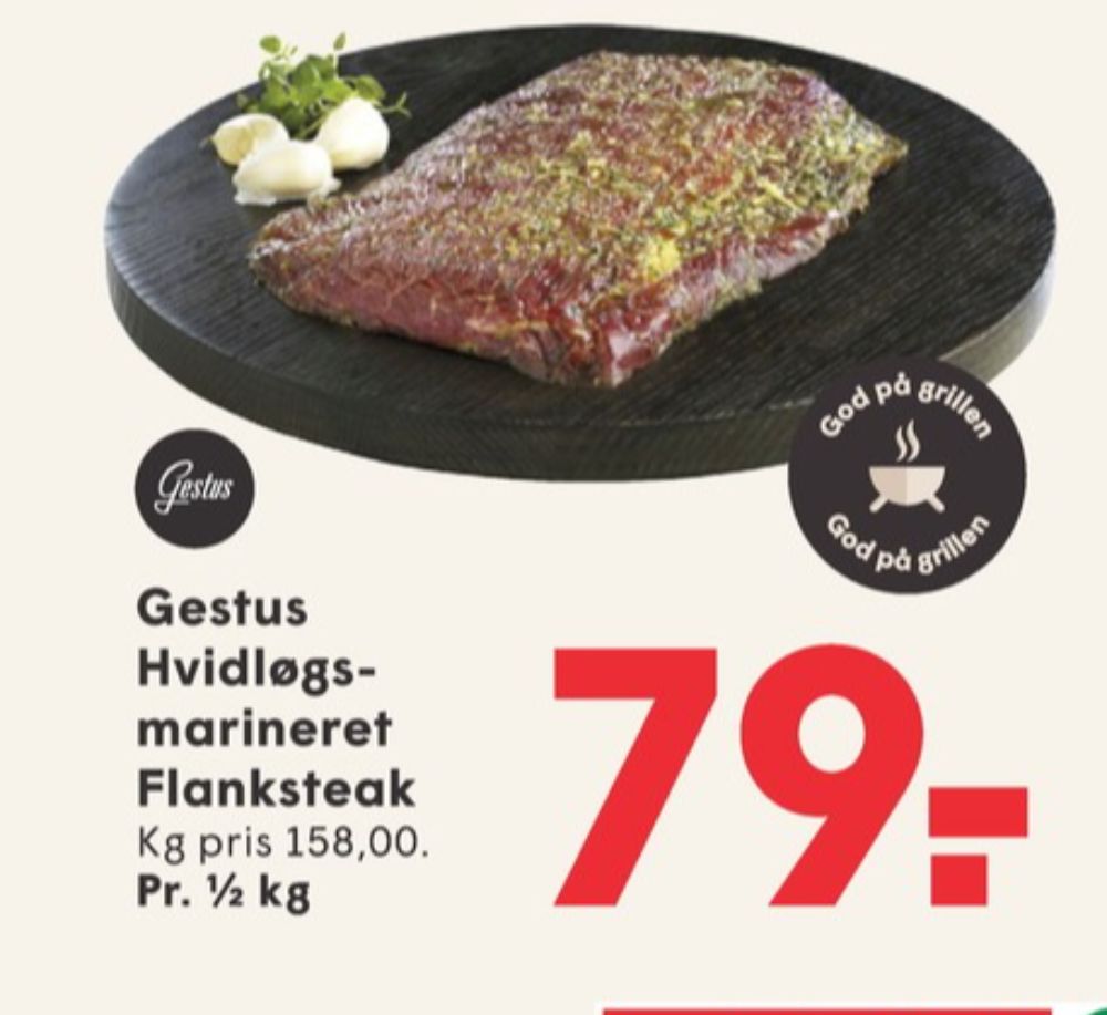 Gestus, Flanksteak