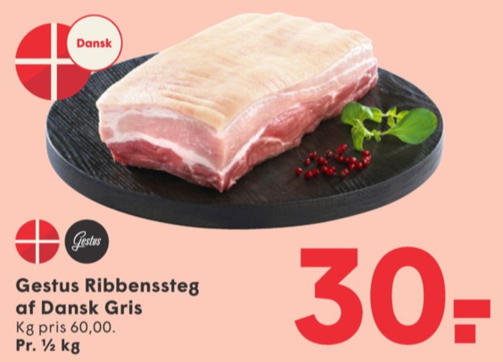 Gestus, Ribbensteg