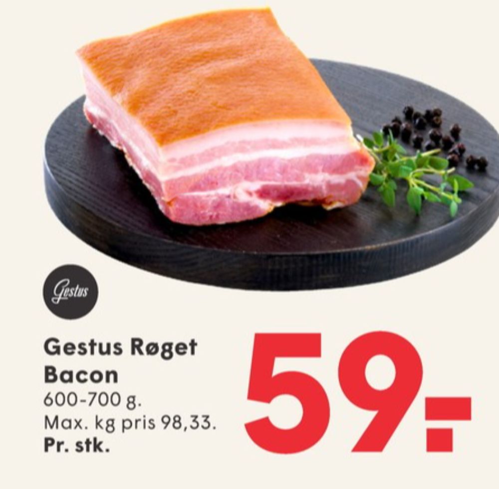 Gestus, Bacon
