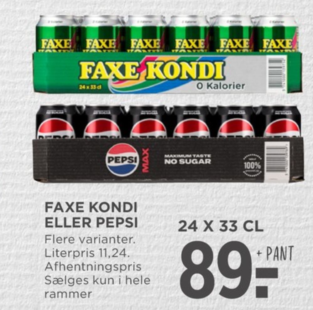 Pepsi Max, Cola 24 pk.