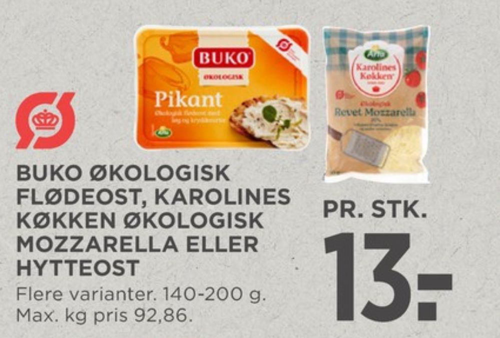 Karolines, Hytteost