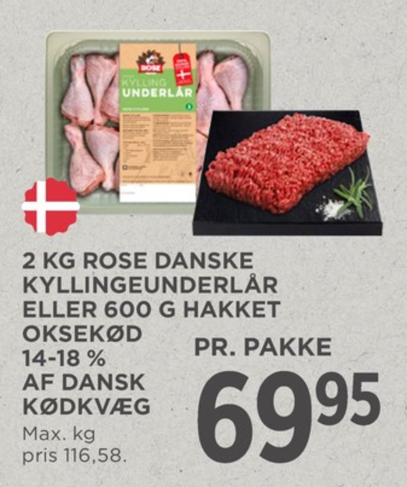 Rose, Kyllingeunderlår