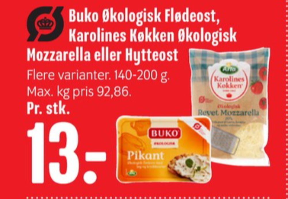 Buko, Flødeost Pikant Løg og Krydderurter
