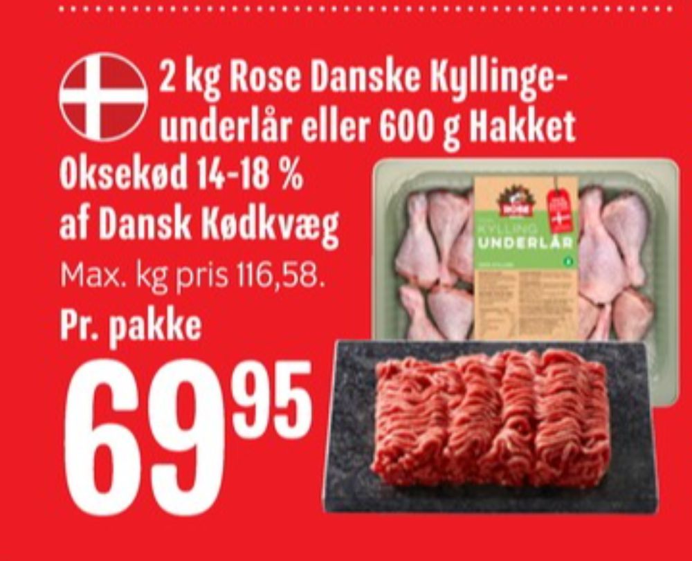 Rose, Kyllingeunderlår