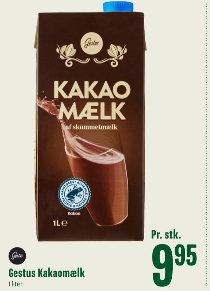 Gestus, Kakaomælk