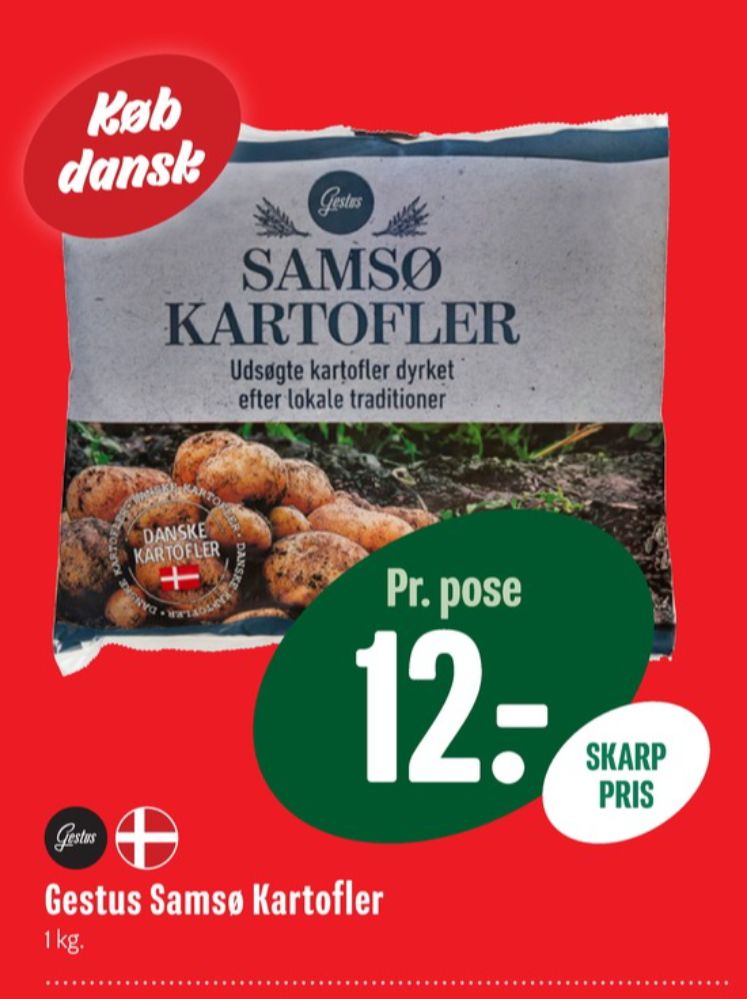 Gestus, Kartofler
