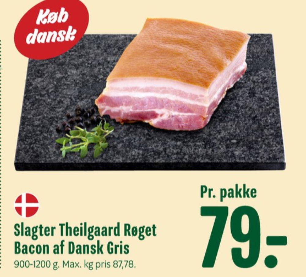 Theilgaard, Bacon