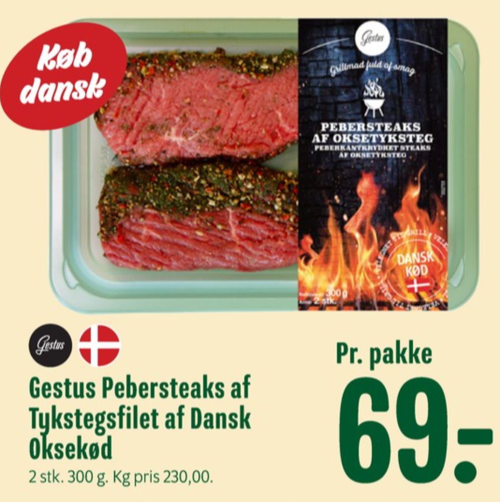 Gestus, Oksesteaks