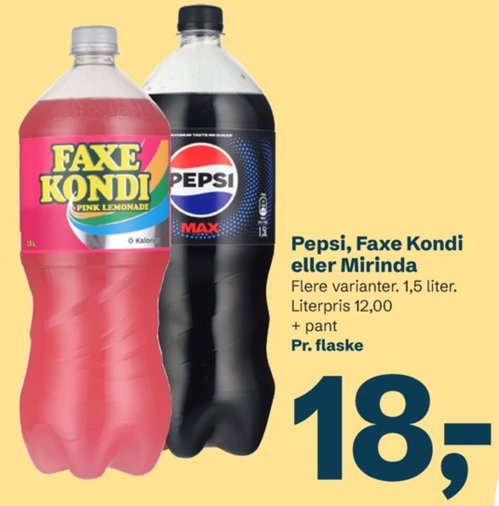 Pepsi Max, Cola