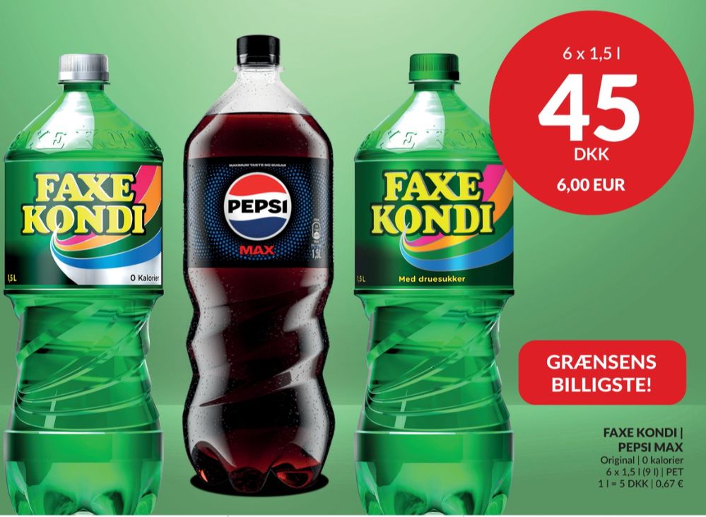 Pepsi Max, Cola 6 pk.