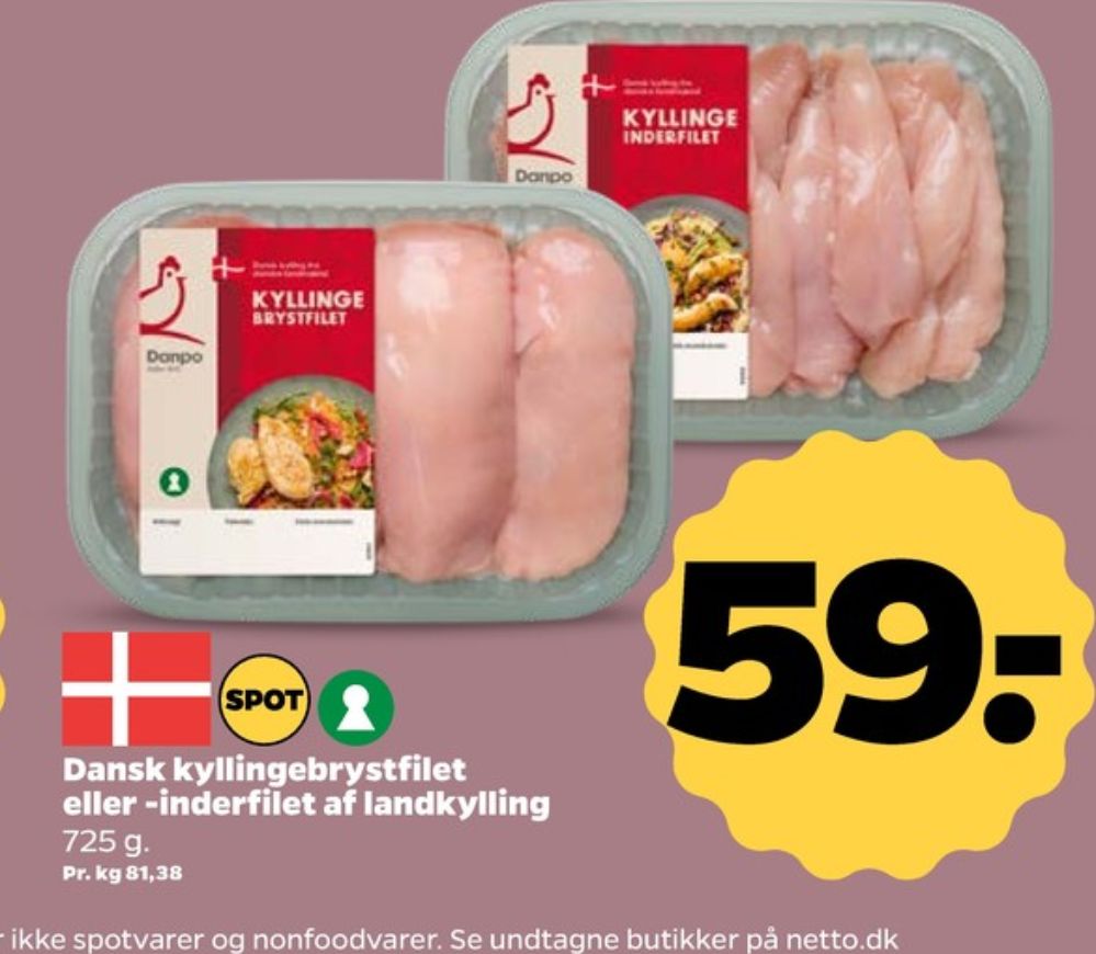 Danpo, Kyllingeinderfileter