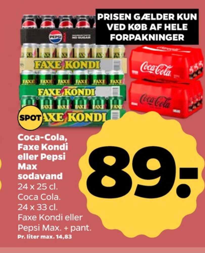 Pepsi Max, Cola 24 pk.