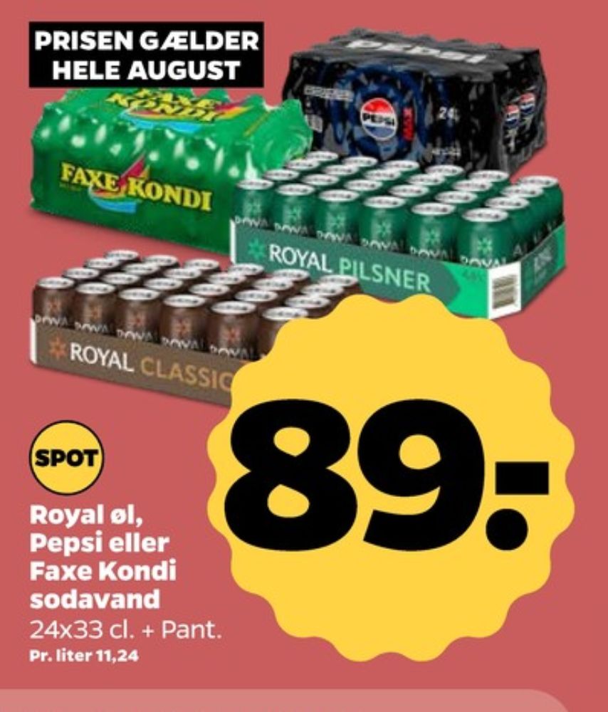 Pepsi Max, Cola 24 pk.