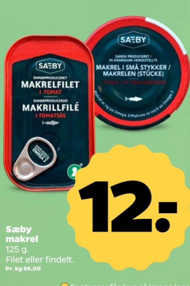 Sæby, Makrel Små Stykker