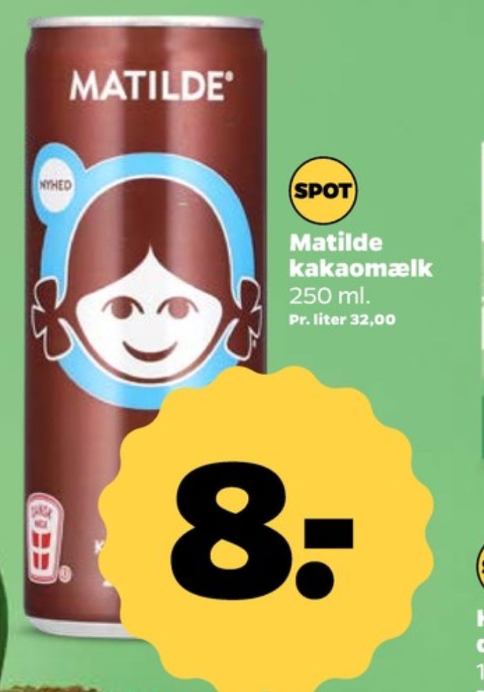 Matilde, Kakaomælk