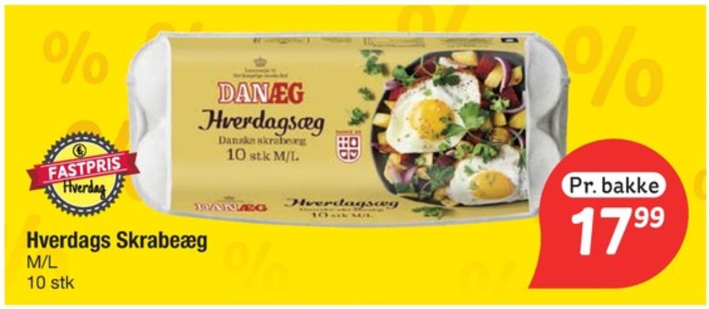 Danæg, Hverdagsæg M/L