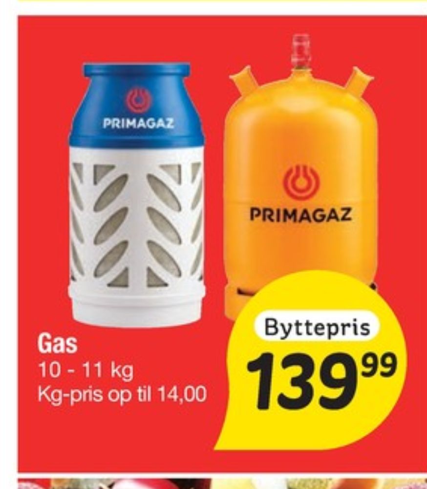 Primagaz, Gasflaske