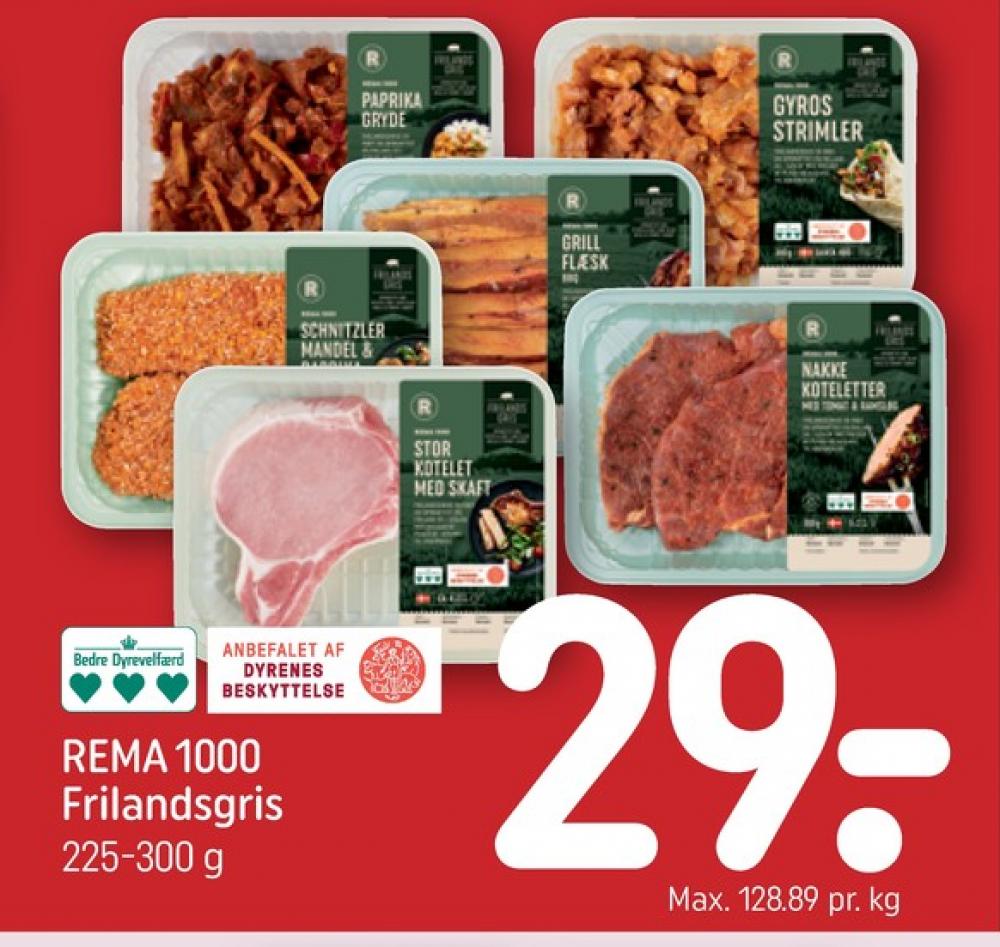Rema 1000, Skaftkoteletter