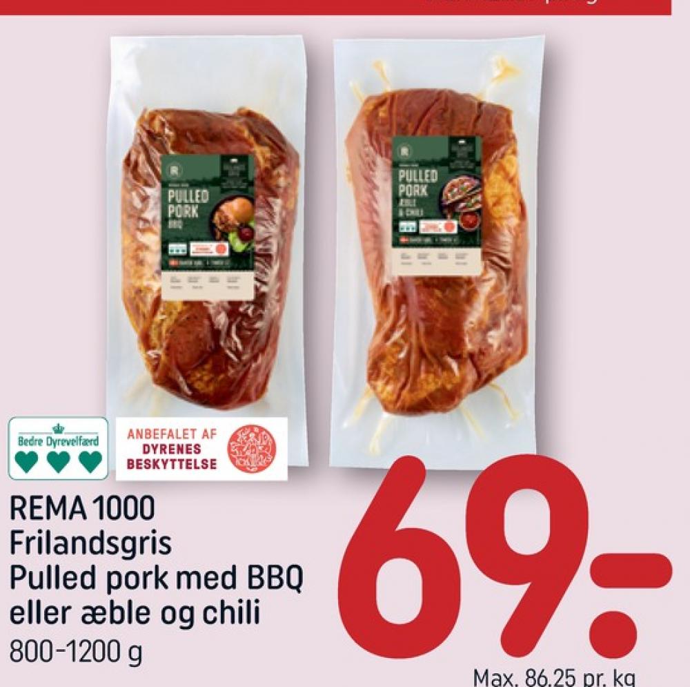 Rema 1000, Pulled pork