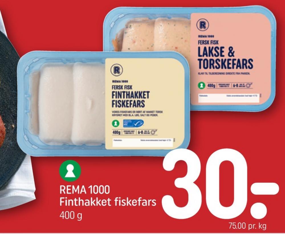 Rema 1000, Fiskefars