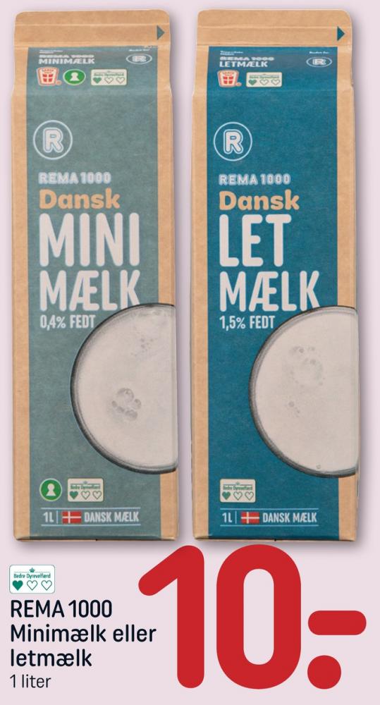 Rema 1000, Minimælk