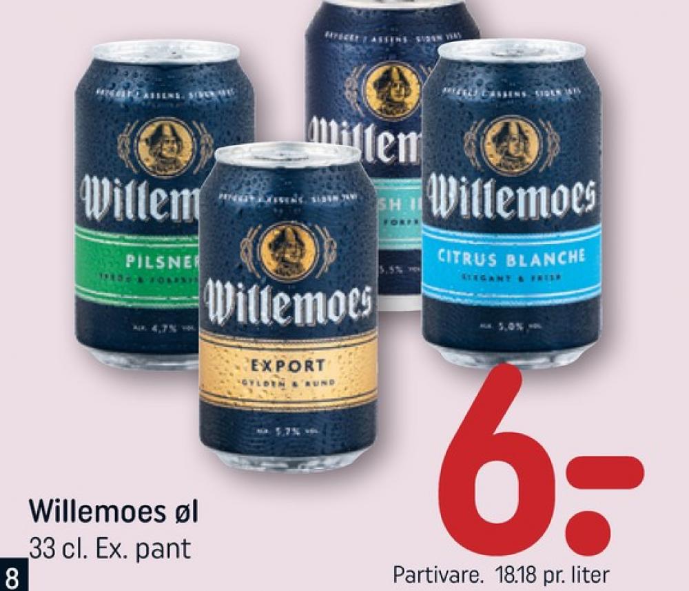 Willemoes Citrus Blanche, Specialøl