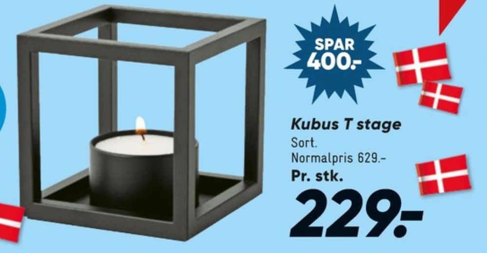 Kubus, Lysestage
