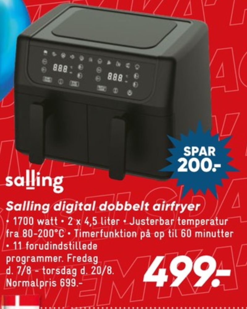 Salling, Airfryer
