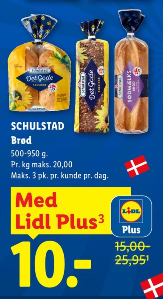 Schulstad Det Gode, Solsikkerugbrød