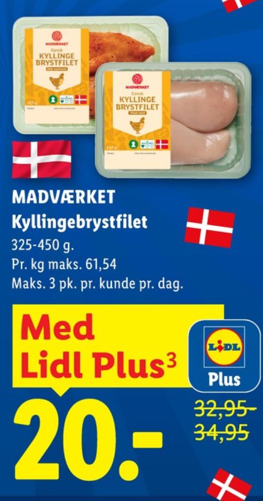 Madværket, Kyllingebryst