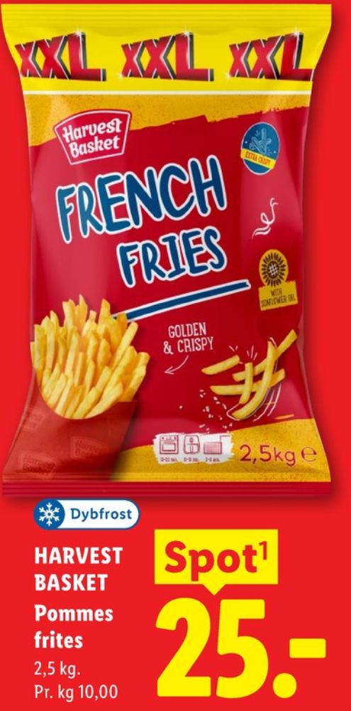 Harvest Basket, French Fries