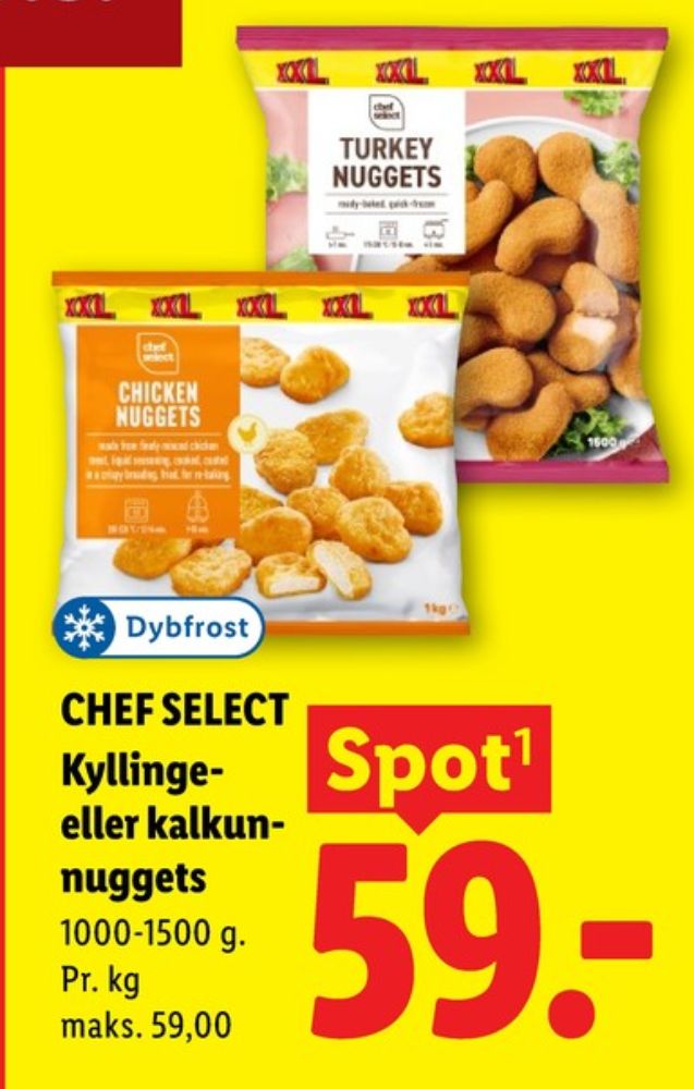 Chef Select, Turkey Nuggets