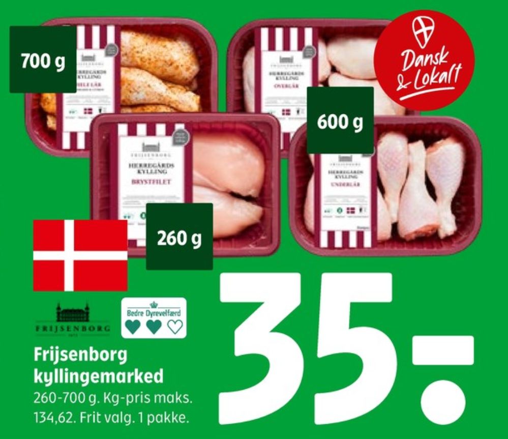 Frijsenborg, Kyllingelår
