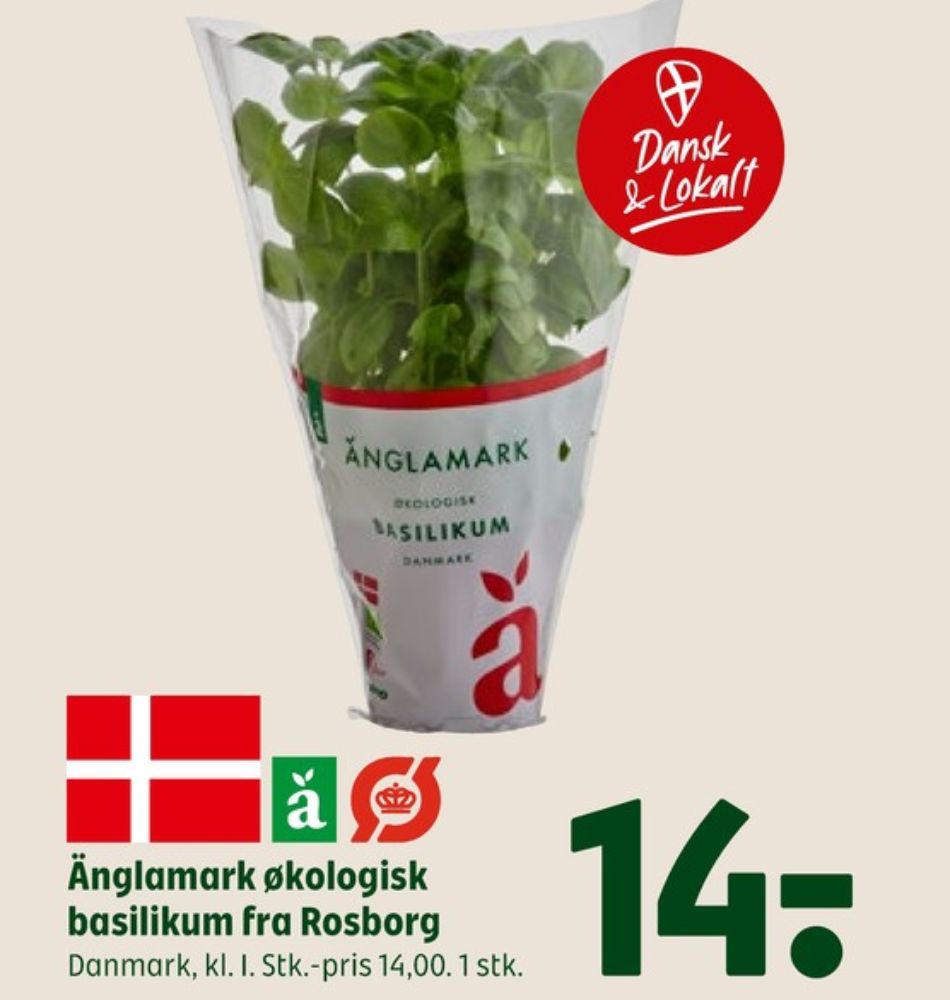 Änglamark, Basilikum