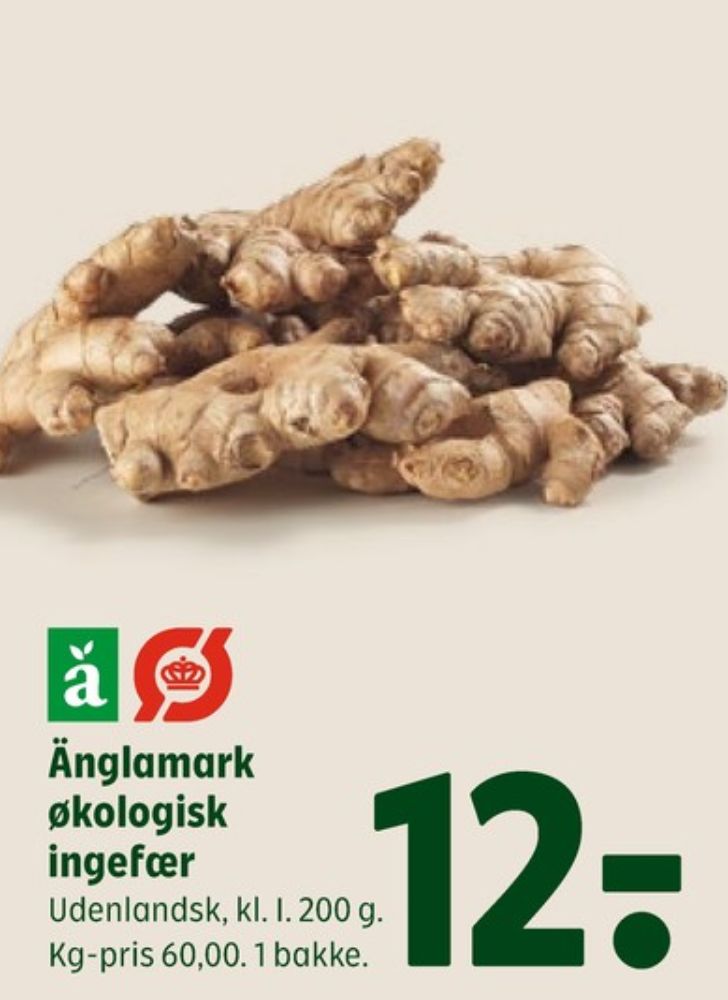 Änglamark, Ingefær