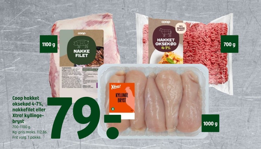 Xtra, Kyllingebrystfilet