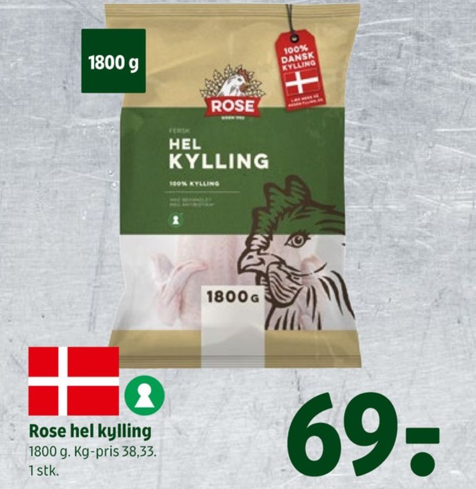 Rose, Kylling