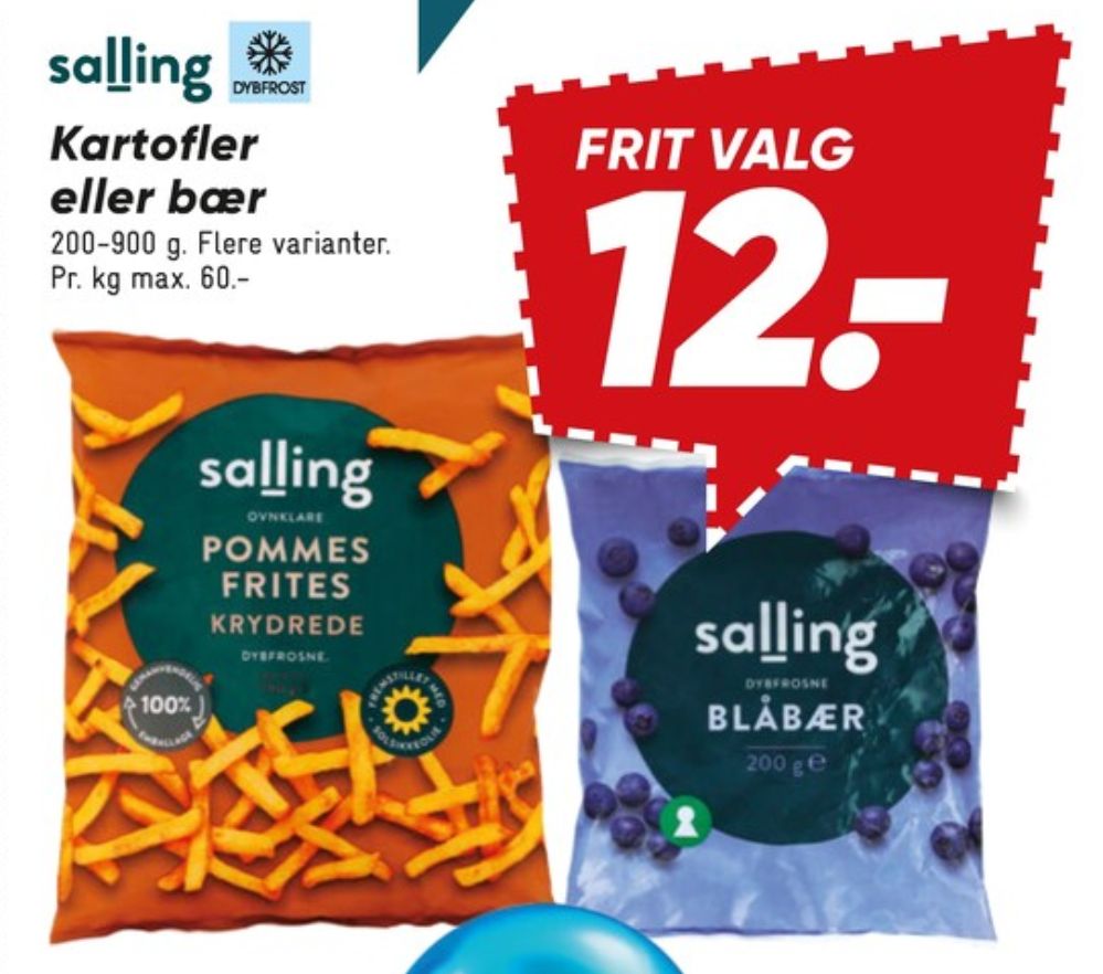 Salling, Pommes Frites Krydrede