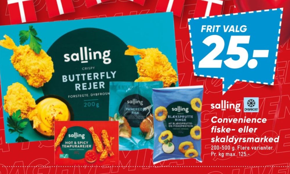 Salling, Butterflyrejer