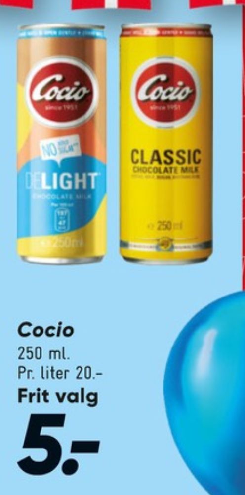 Cocio, Kakaomælk