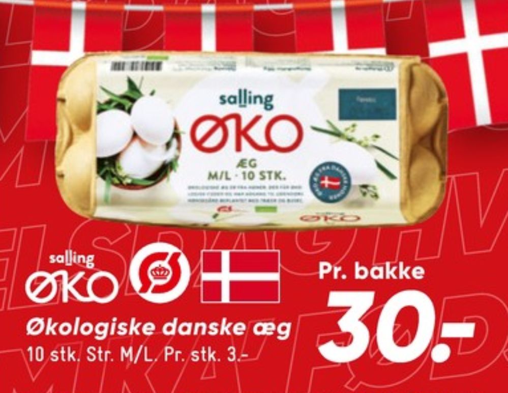 Grøn Balance, Øko Æg M/L