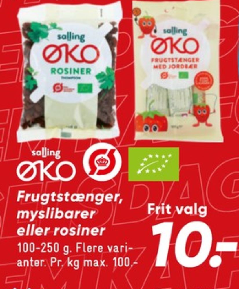 Salling ØKO, Myslibar