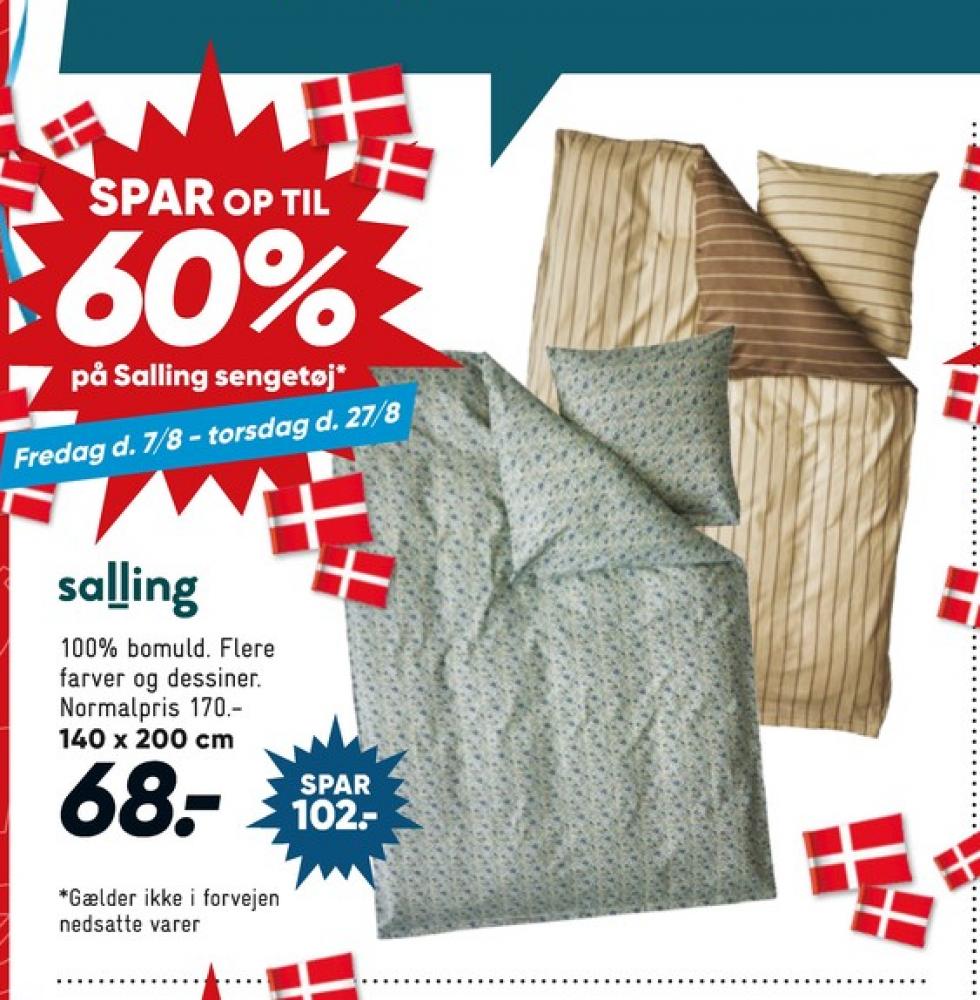 Salling, Sengesæt