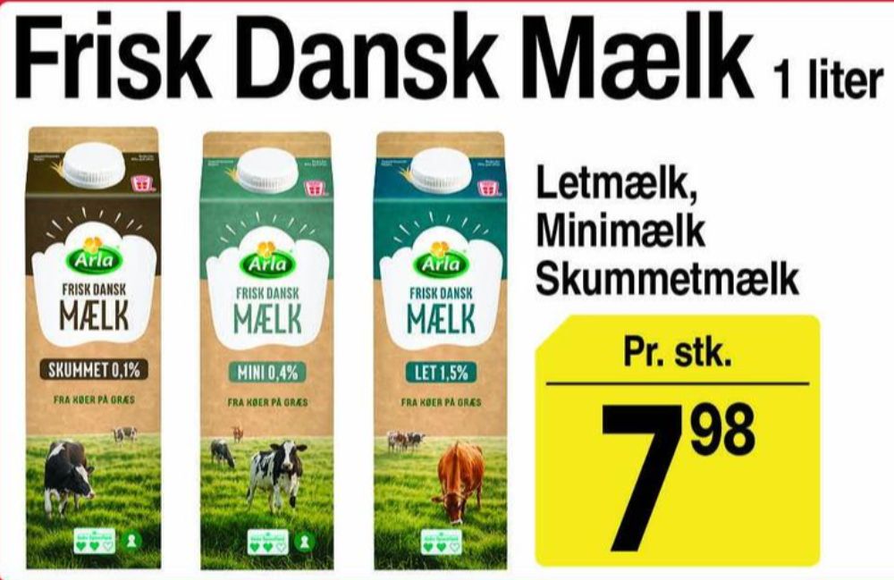 Arla, Skummetmælk 0,1%
