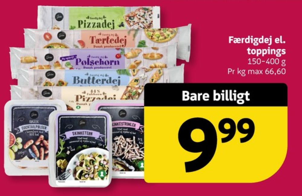 Gestus, Cocktailpølser
